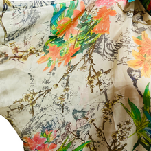 Load image into Gallery viewer, Convertible Bat Sleeve Floral Shirt
