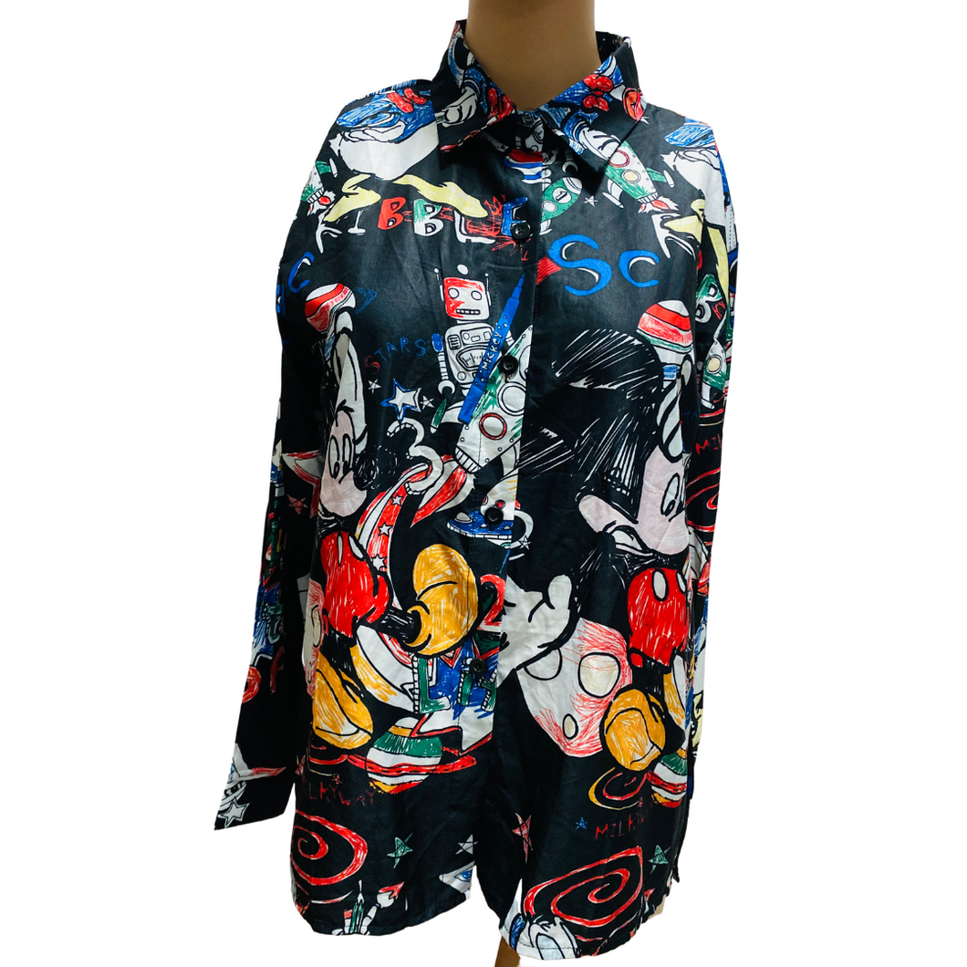 Brand New Mickey Space Explorer Shirt