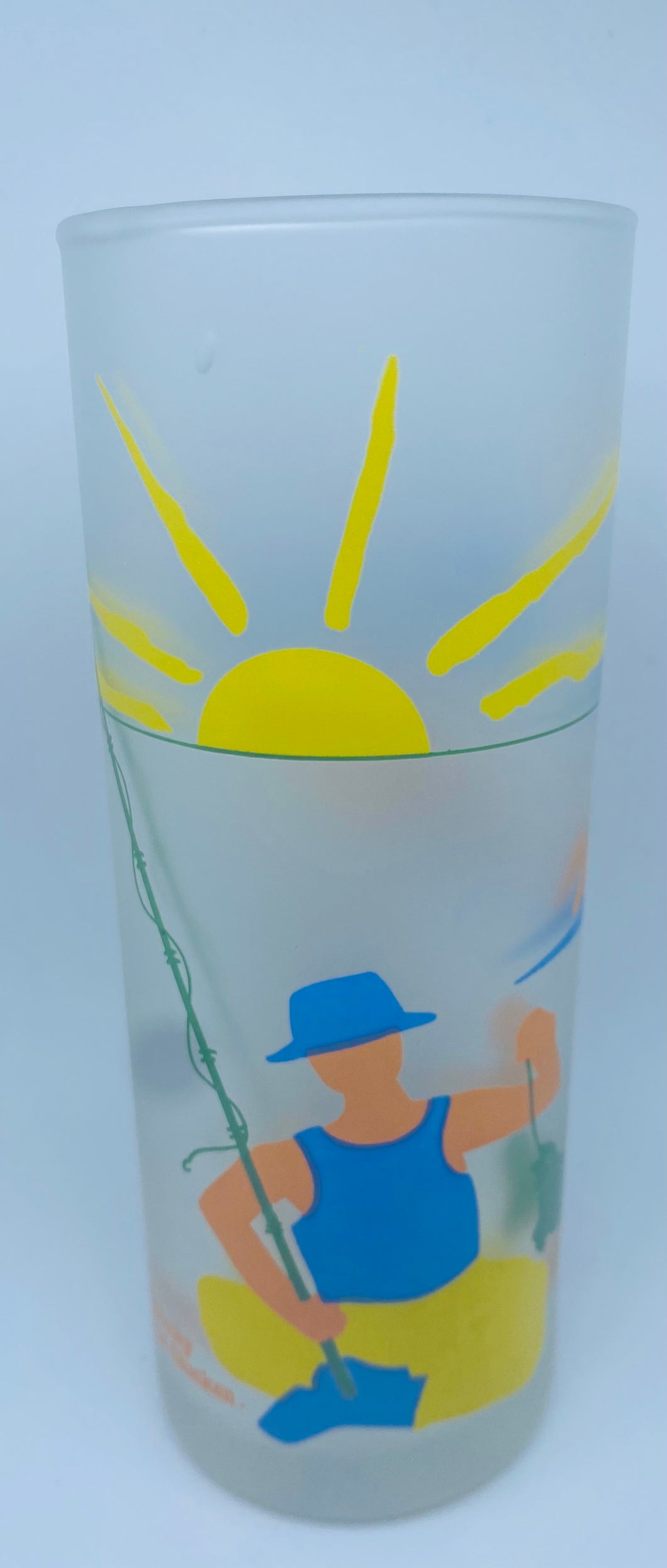 1980s KFC Frosted Glass