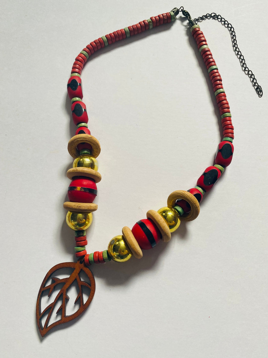Wooden Nature Inspired Necklace