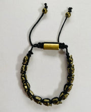 Load image into Gallery viewer, Calavera Skull Goth String Bracelet
