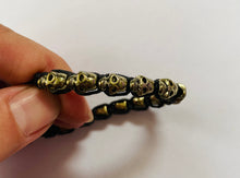 Load image into Gallery viewer, Calavera Skull Goth String Bracelet
