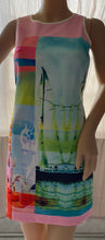 Load image into Gallery viewer, Megan Fox X Dundas Graphic Print Dress With Cut Out Back
