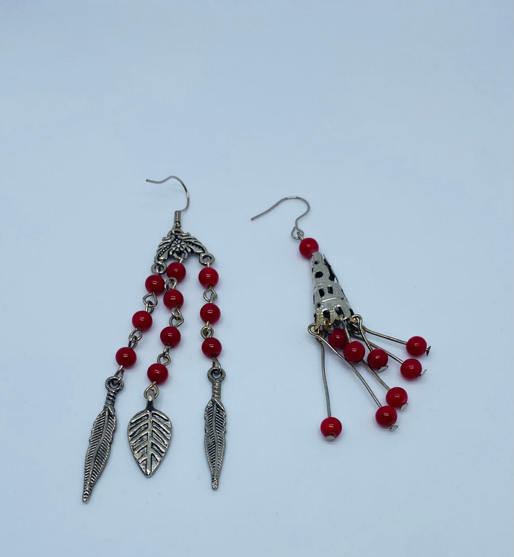 Dream Catcher Native Indian Earrings