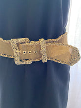 Load image into Gallery viewer, Rare SportMax Late 1900s Gold Mesh Belt
