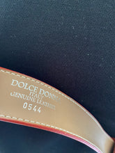 Load image into Gallery viewer, Dolce Donna Orange Genuine Leather Belt
